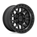 GRS 18X9 8X170 125 +18 S-BLK by KMC Wheels