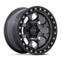 RIOT SBL 17X9 5X5.0 71 ANTH-SB-LP -12 by KMC Wheels