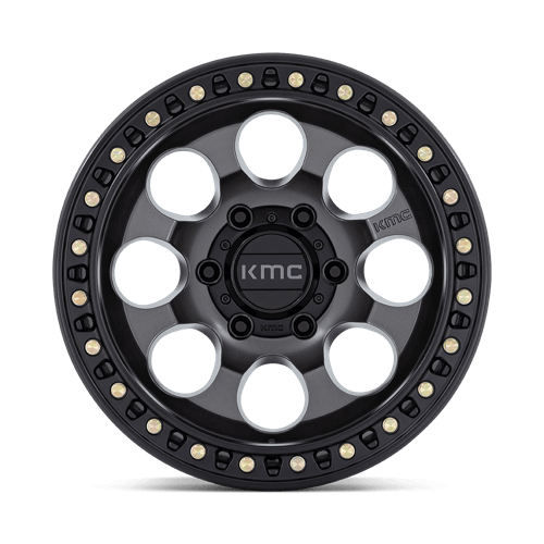 RIOT SBL 17X9 6X5.5 106 ANTH-SB-LP -12 by KMC Wheels