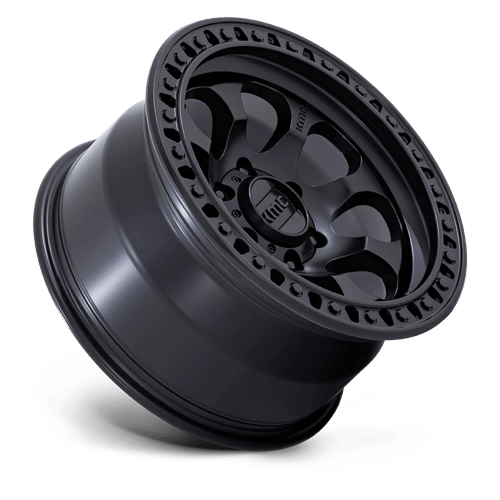 RIOT SBL 17X8.5 6X5.5 106 S-BLK +10 by KMC Wheels