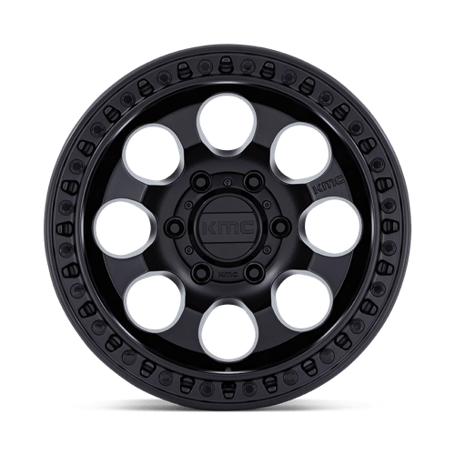 RIOT SBL 17X8.5 6X5.5 106 S-BLK +10 by KMC Wheels