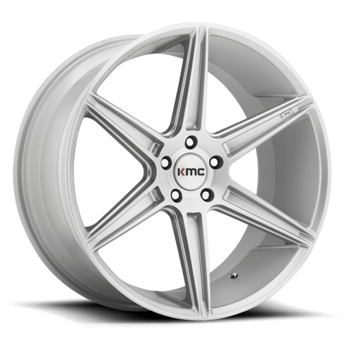 KM711 22X10.5 5X120 BRUSHED SLV 40MM by KMC Wheels