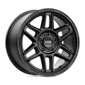 KM716 17X8 5X4.25 S-BLK 38MM by KMC Wheels