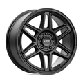 KM716 18X8 5X4.5 S-BLK 38MM by KMC Wheels