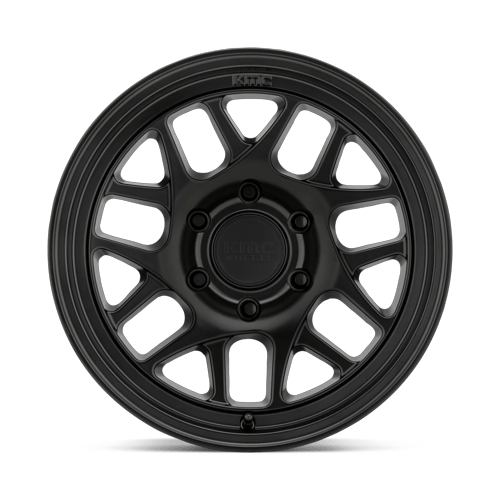 KM717 16X8 5X5.0 S-BLK 00MM by KMC Wheels