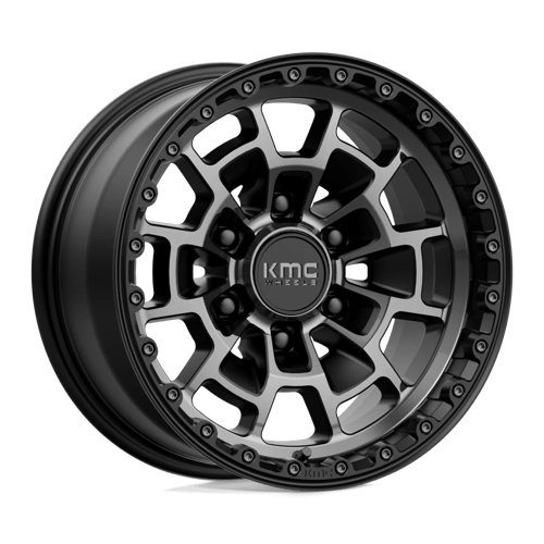 KM718 16X8 6X5.5 S-BLK GTCC 00MM by KMC Wheels