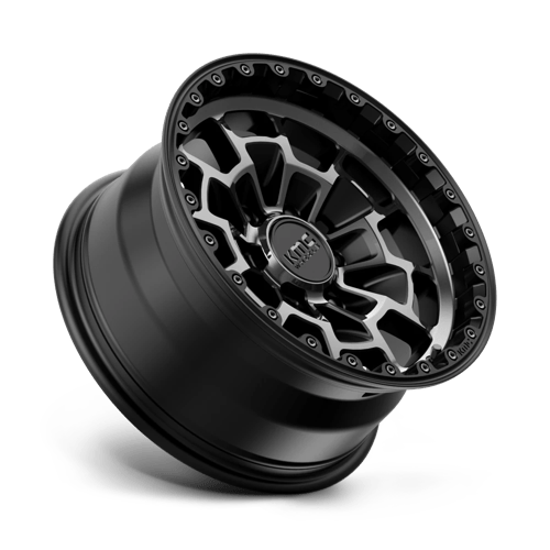 KM718 16X8 6X5.5 S-BLK GTCC 00MM by KMC Wheels