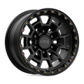 KM718 16X8 6X5.5 S-BLK 00MM by KMC Wheels