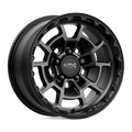 KM718 17X8.5 5X5.0 S-BLK GTCC 00MM by KMC Wheels