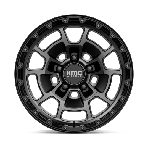 KM718 17X8.5 5X5.0 S-BLK GTCC 00MM by KMC Wheels