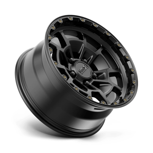 KM718 17X8.5 5X5.0 S-BLK 00MM by KMC Wheels