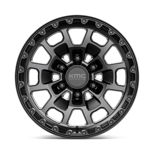 KM718 17X8.5 6X135 S-BLK GTCC 00MM by KMC Wheels