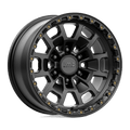 KM718 17X8.5 6X135 S-BLK 00MM by KMC Wheels