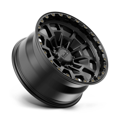 KM718 17X8.5 6X5.5 S-BLK 00MM by KMC Wheels