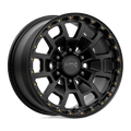 KM718 17X8.5 6X135 S-BLK 18MM by KMC Wheels