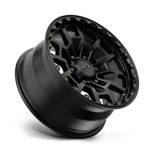 KM718 17X8.5 6X135 S-BLK 18MM by KMC Wheels