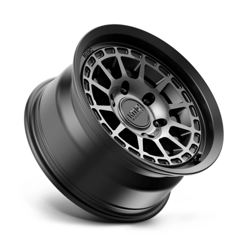 KM719 17X8 6X5.5 S-BLK GTCC 20MM by KMC Wheels