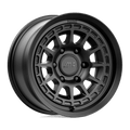 KM719 16X8 6X5.5 S-BLK 00MM by KMC Wheels