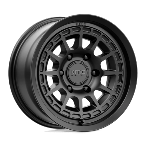 KM719 16X8 6X5.5 S-BLK 00MM by KMC Wheels