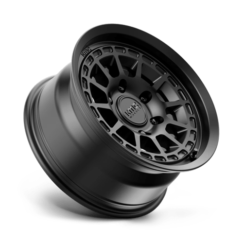 KM719 17X8 6X5.5 S-BLK 20MM by KMC Wheels