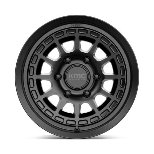 KM719 17X8 6X5.5 S-BLK 20MM by KMC Wheels