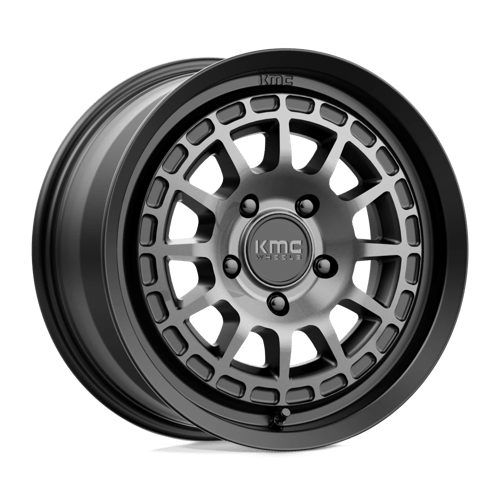 KM719 17X8 5X4.5 S-BLK GTCC 35MM by KMC Wheels