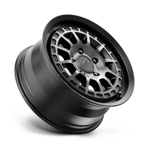KM719 17X8 5X4.5 S-BLK GTCC 35MM by KMC Wheels