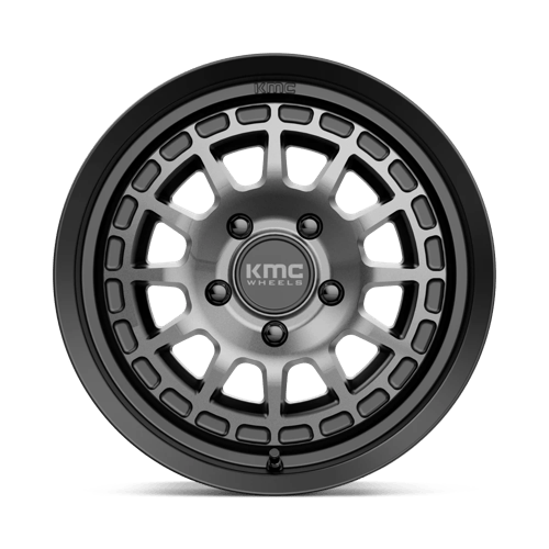 KM719 17X8 5X4.5 S-BLK GTCC 35MM by KMC Wheels