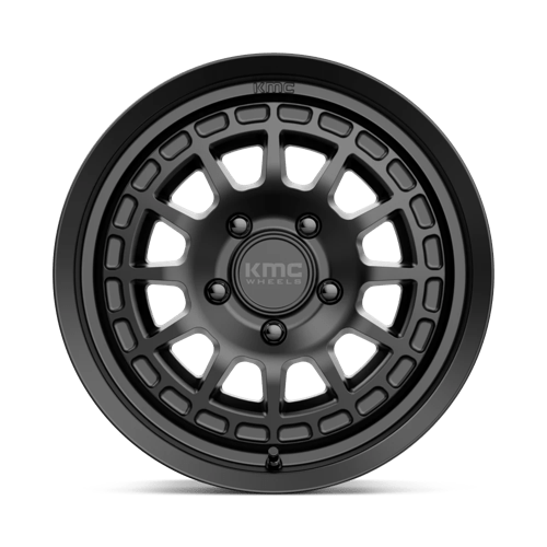 KM719 17X8 5X4.5 S-BLK 35MM by KMC Wheels