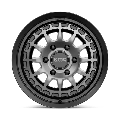KM719 17X8 6X5.5 S-BLK GTCC 35MM by KMC Wheels