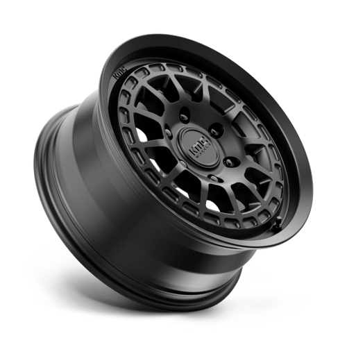 KM719 17X8 6X5.5 S-BLK 35MM by KMC Wheels