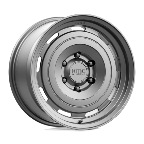 ROSWELL 17X8.5 6X5.5 106 +18 M-ANTH by KMC Wheels