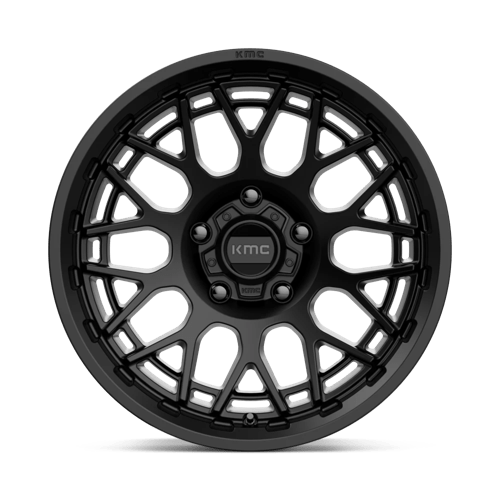 KM722 17X8.5 5X5.0 S-BLK 00MM by KMC Wheels