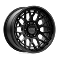 KM722 17X8.5 6X5.5 S-BLK 00MM by KMC Wheels