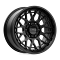 KM722 17X8.5 6X135 S-BLK 18MM by KMC Wheels