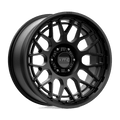 KM722 20X9 6X5.5 S-BLK 00MM by KMC Wheels
