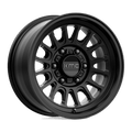 KM724 IMPACT OL 17X9 5X5.0 S-BLK -12 by KMC Wheels