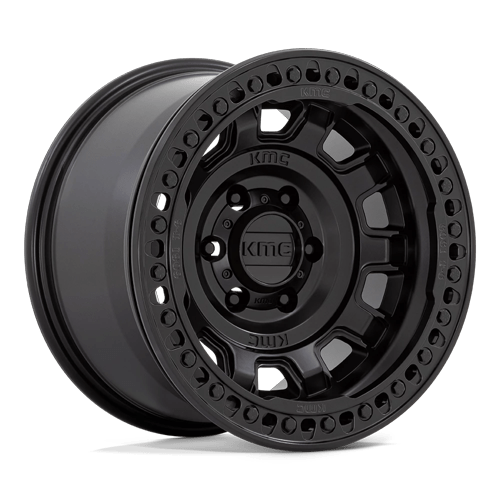 TANK BL 17X9 6X5.5 S-BLK -38 by KMC Wheels