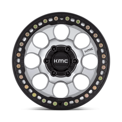 RIOT BL 17X8.5 5X5.0 MCH-FC-BLK +0 by KMC Wheels