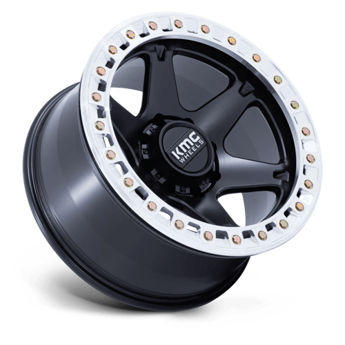 VI BL 20X10 BLANK 72 -48 S-BLK MACH by KMC Wheels
