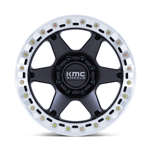 VI BL 20X10 BLANK 72 -48 S-BLK MACH by KMC Wheels