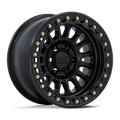 IMPACT BL 17X9 BLANK 72 -12 M-BLK by KMC Wheels