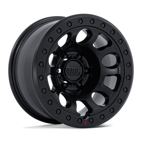 E25 BEADLOCK 17X9 6X135 87 +1 BLK-OUT by KMC Wheels