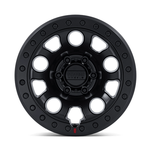 E25 BEADLOCK 17X9 6X135 87 +1 BLK-OUT by KMC Wheels