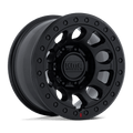 E25 BEADLOCK 17X9 8X6.5 125 -38 BLK-OUT by KMC Wheels