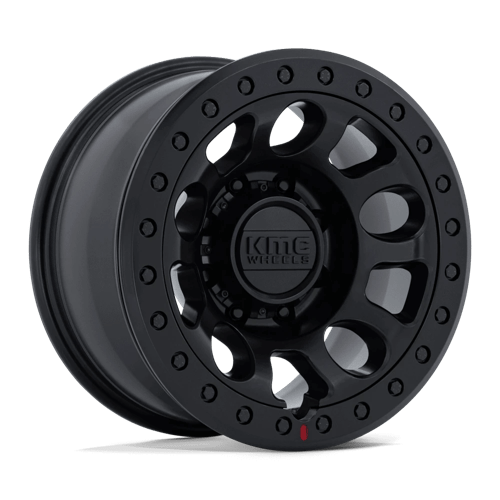 E25 BEADLOCK 17X9 8X6.5 125 -38 BLK-OUT by KMC Wheels