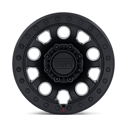 E25 BEADLOCK 17X9 8X6.5 125 -38 BLK-OUT by KMC Wheels