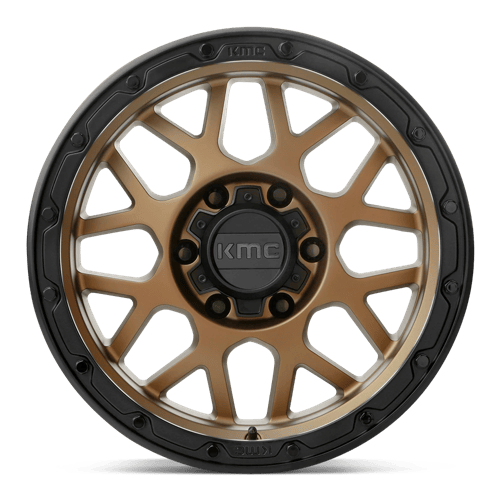 KM535 17X9 6X135 M-BRONZE M-BLK LP -12MM by KMC Wheels
