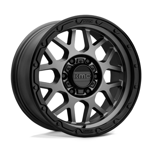 KM535 17X9 6X135 M-GRAY M-BLK LP -12MM by KMC Wheels