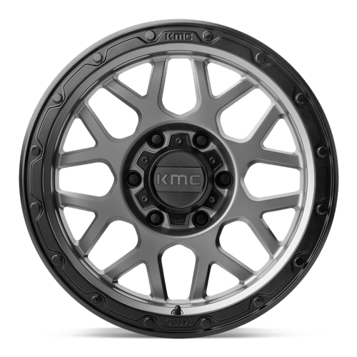 KM535 17X9 6X135 M-GRAY M-BLK LP -12MM by KMC Wheels